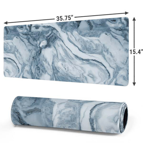 Ocean Blue Marble Gaming Mouse Pad