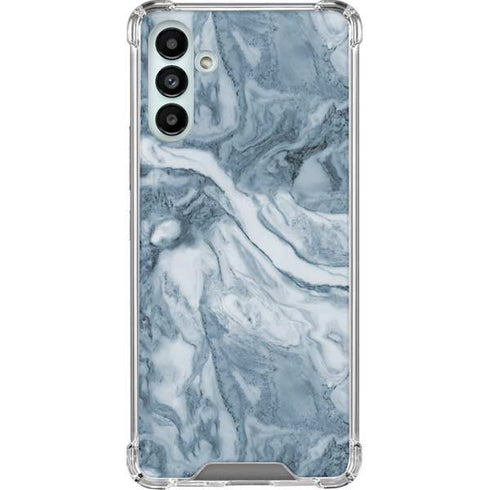 Ocean Blue Marble Galaxy A13 5G Clear Case