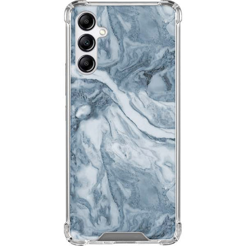 Ocean Blue Marble Galaxy A15 5G Clear Case