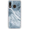 Ocean Blue Marble Galaxy A20 Clear Case