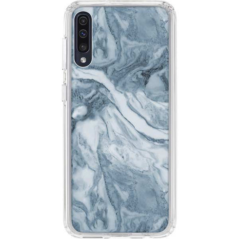 Ocean Blue Marble Galaxy A50 Clear Case
