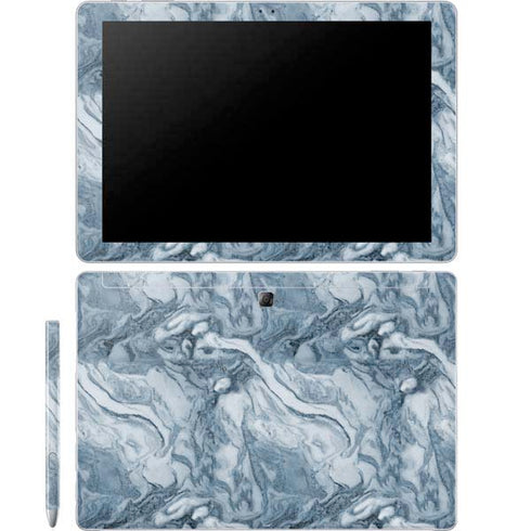 Ocean Blue Marble Galaxy Book 12in Skin