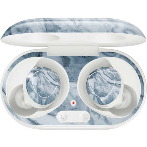 Ocean Blue Marble Galaxy Buds Plus Skin