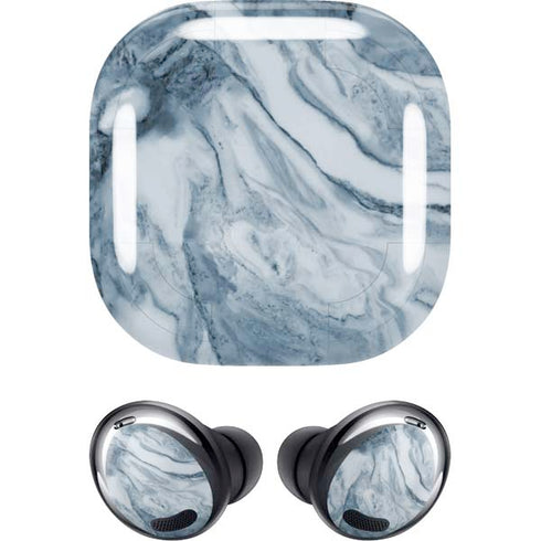 Ocean Blue Marble Galaxy Buds Pro Skin