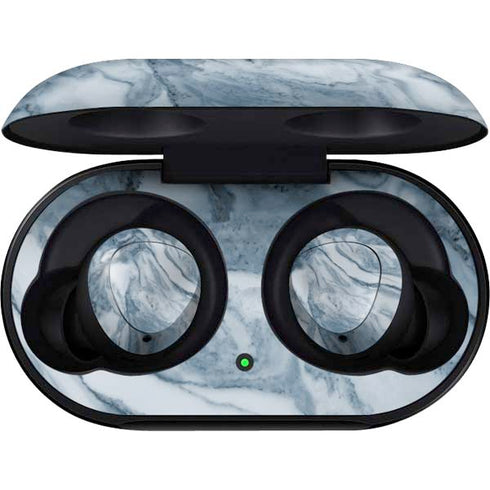 Ocean Blue Marble Galaxy Buds Skin