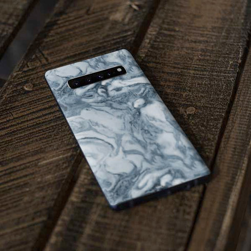 Ocean Blue Marble Galaxy S10 Skin