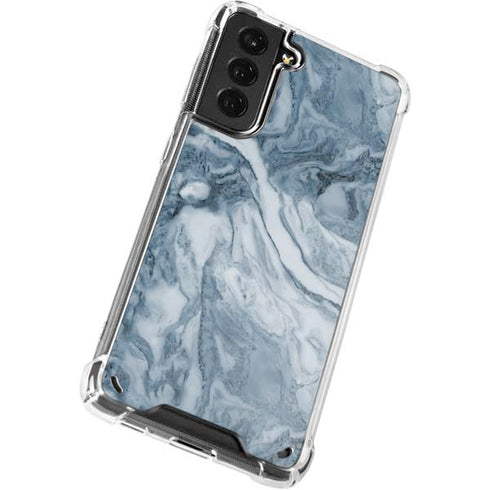 Ocean Blue Marble Galaxy S21 Plus 5G Clear Case