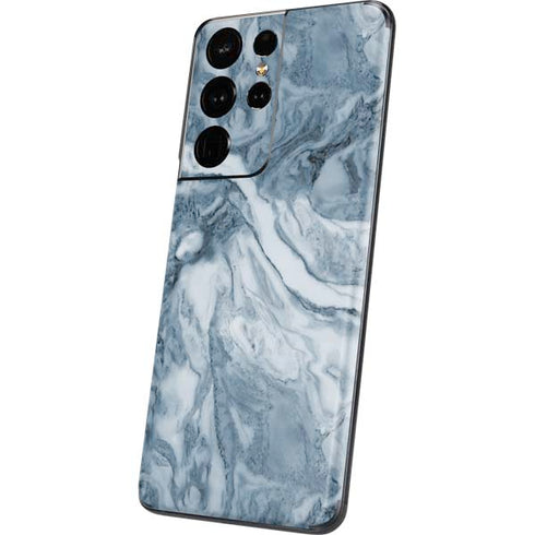 Ocean Blue Marble Galaxy S21 Ultra 5G Skin