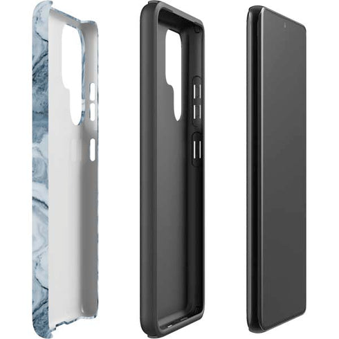 Ocean Blue Marble Galaxy S22 Ultra Pro Case