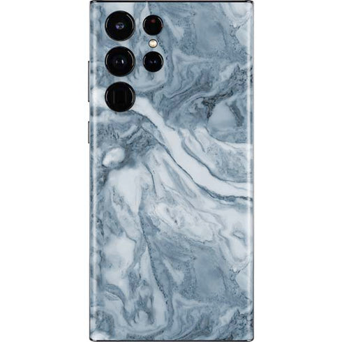 Ocean Blue Marble Galaxy S22 Ultra Skin