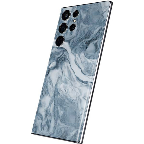 Ocean Blue Marble Galaxy S22 Ultra Skin