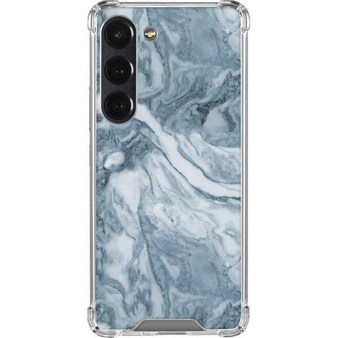 Ocean Blue Marble Galaxy S23 Clear Case