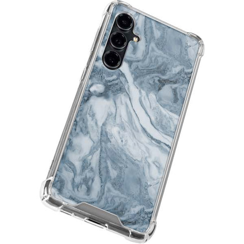 Ocean Blue Marble Galaxy S23 FE Clear Case