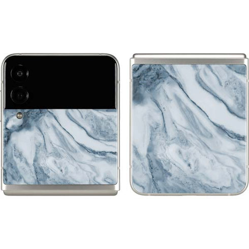 Ocean Blue Marble Galaxy Z Flip3 5G Skin
