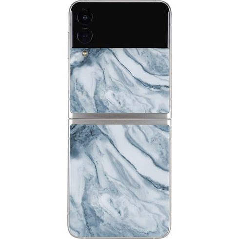 Ocean Blue Marble Galaxy Z Flip3 5G Skin