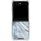Ocean Blue Marble Galaxy Z Flip5 5G Clear Case