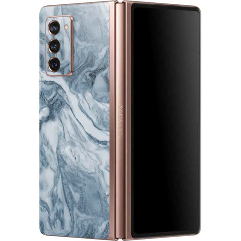 Ocean Blue Marble Galaxy Z Fold2 5G Skin