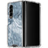 Ocean Blue Marble Galaxy Z Fold4 5G Clear Case