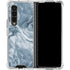 Ocean Blue Marble Galaxy Z Fold4 5G Clear Case