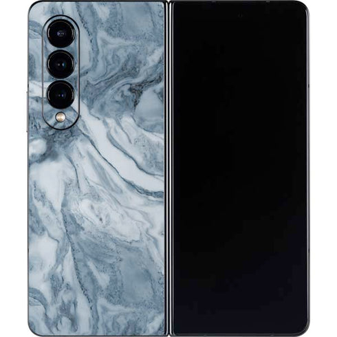 Ocean Blue Marble Galaxy Z Fold4 5G Skin