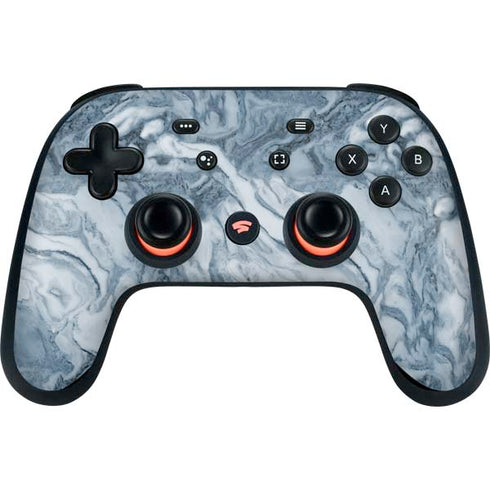 Ocean Blue Marble Google Stadia Controller Skin
