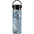 Ocean Blue Marble Hydro Flask 20oz Wide Mouth Skin