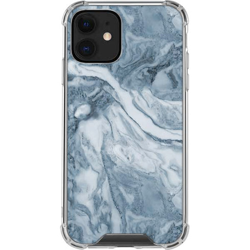 Ocean Blue Marble iPhone 12 Clear Case
