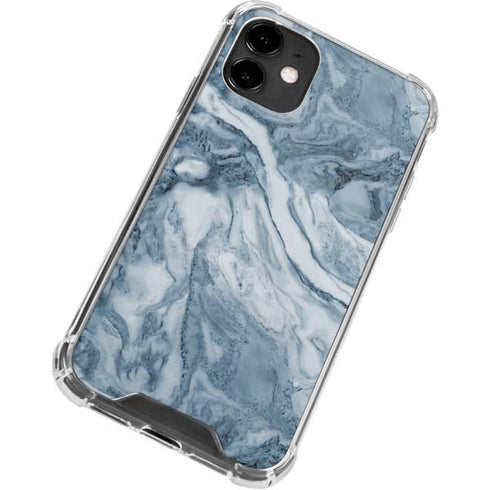 Ocean Blue Marble iPhone 12 Clear Case