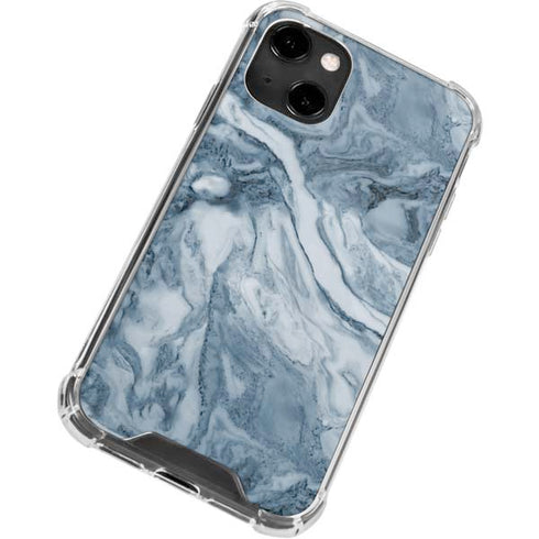 Ocean Blue Marble iPhone 14 Clear Case