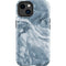 Ocean Blue Marble iPhone 15 Plus Impact Case