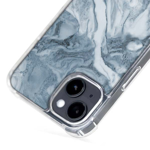Ocean Blue Marble iPhone 15 MagSafe Case