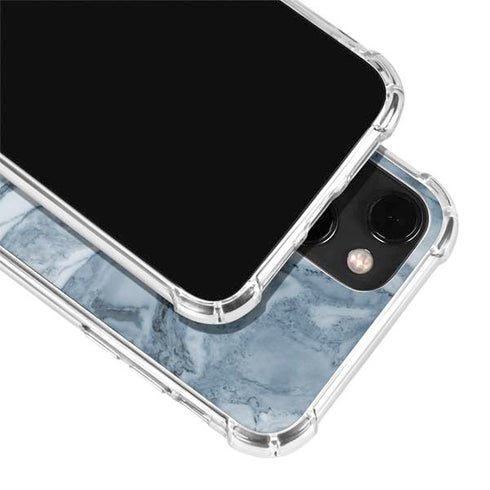 Ocean Blue Marble iPhone 14 Plus Clear Case