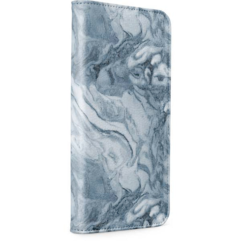 Ocean Blue Marble iPhone 15 Pro Folio Case