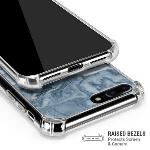 Ocean Blue Marble iPhone 7/8 Plus Clear Case