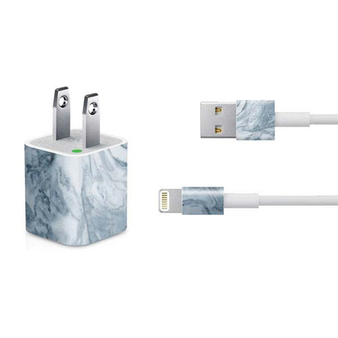 Ocean Blue Marble iPhone Charger (5W USB) Skin