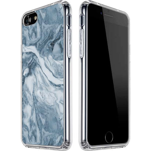 Ocean Blue Marble iPhone SE (2nd & 3rd Gen) Clear Case