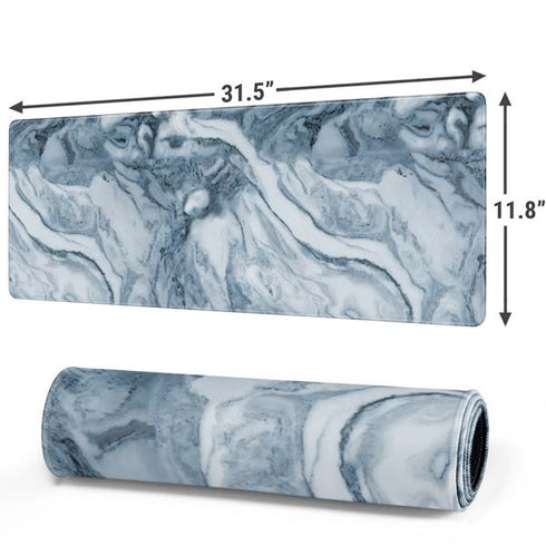 Ocean Blue Marble Gaming Mouse Pad