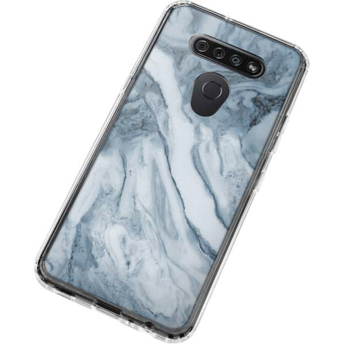 Ocean Blue Marble LG K51/Q51 Clear Case