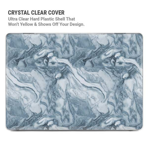 Ocean Blue Marble MacBook Air 15in (2023-2025) Case plus Skin