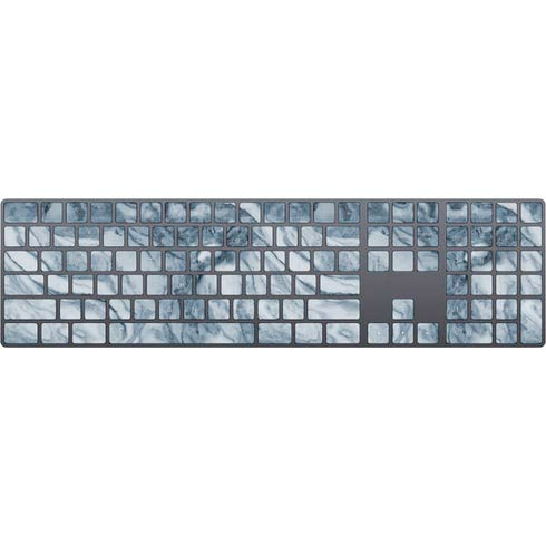 Ocean Blue Marble Magic Keyboard with Numeric Keypad Skin