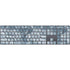 Ocean Blue Marble Magic Keyboard with Numeric Keypad Skin
