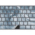 Ocean Blue Marble Magic Keyboard with Numeric Keypad Skin