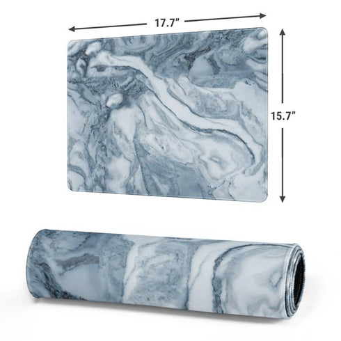 Ocean Blue Marble Gaming Mouse Pad