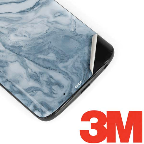 Ocean Blue Marble Moto G6 Skin