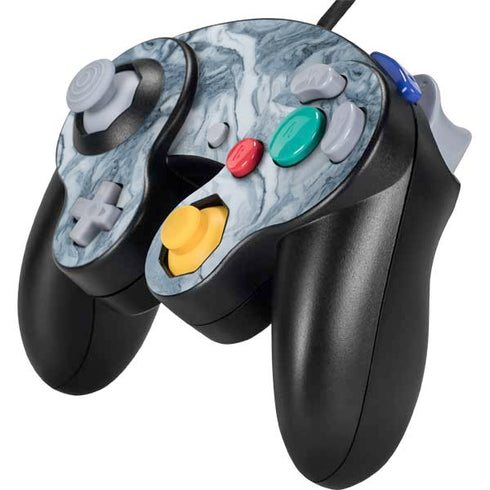 Ocean Blue Marble Nintendo GameCube Controller Skin