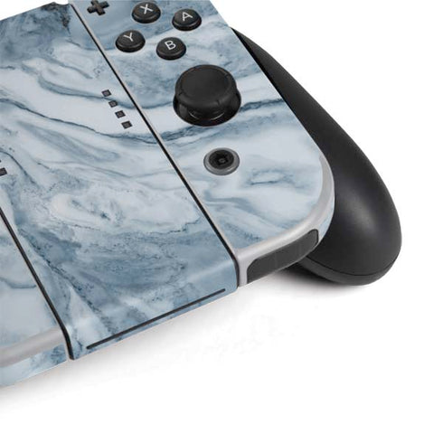 Ocean Blue Marble Nintendo Switch OLED (2021) Skin