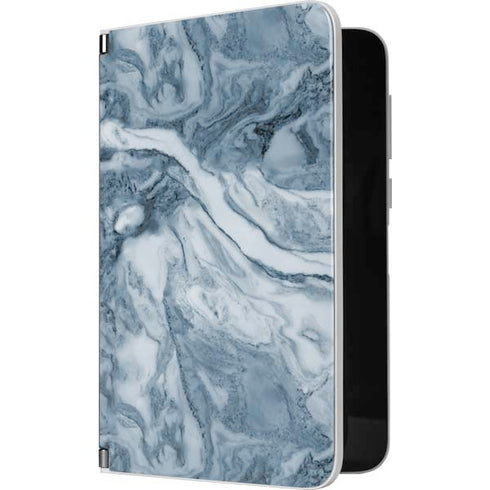 Ocean Blue Marble Surface Duo Skin