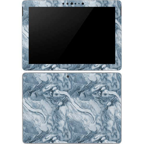 Ocean Blue Marble Surface Go Skin