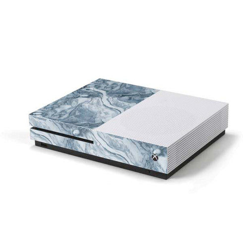Ocean Blue Marble Xbox One S Console Skin
