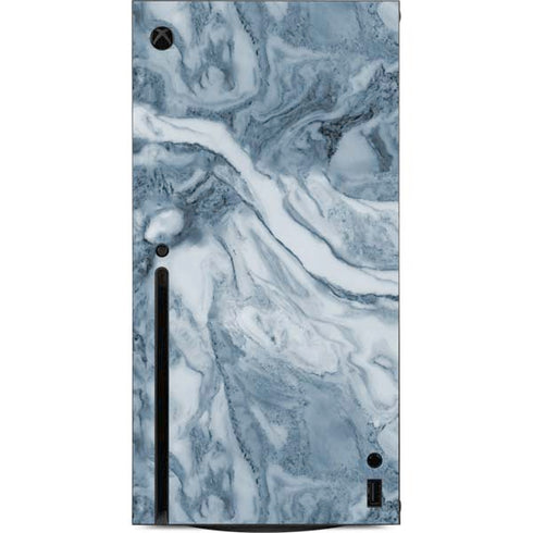 Ocean Blue Marble Xbox Series X Console Skin